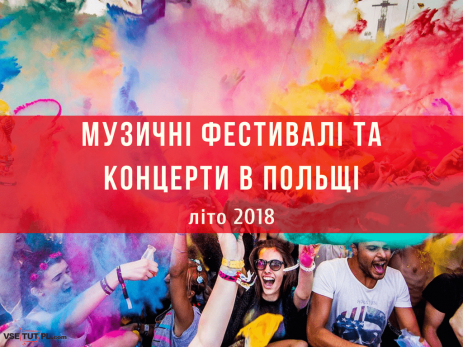 Музичні фестивалі та концерти в Польщі