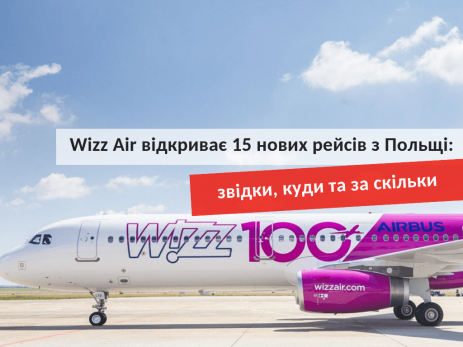 рейси Wizz Air з Польщі