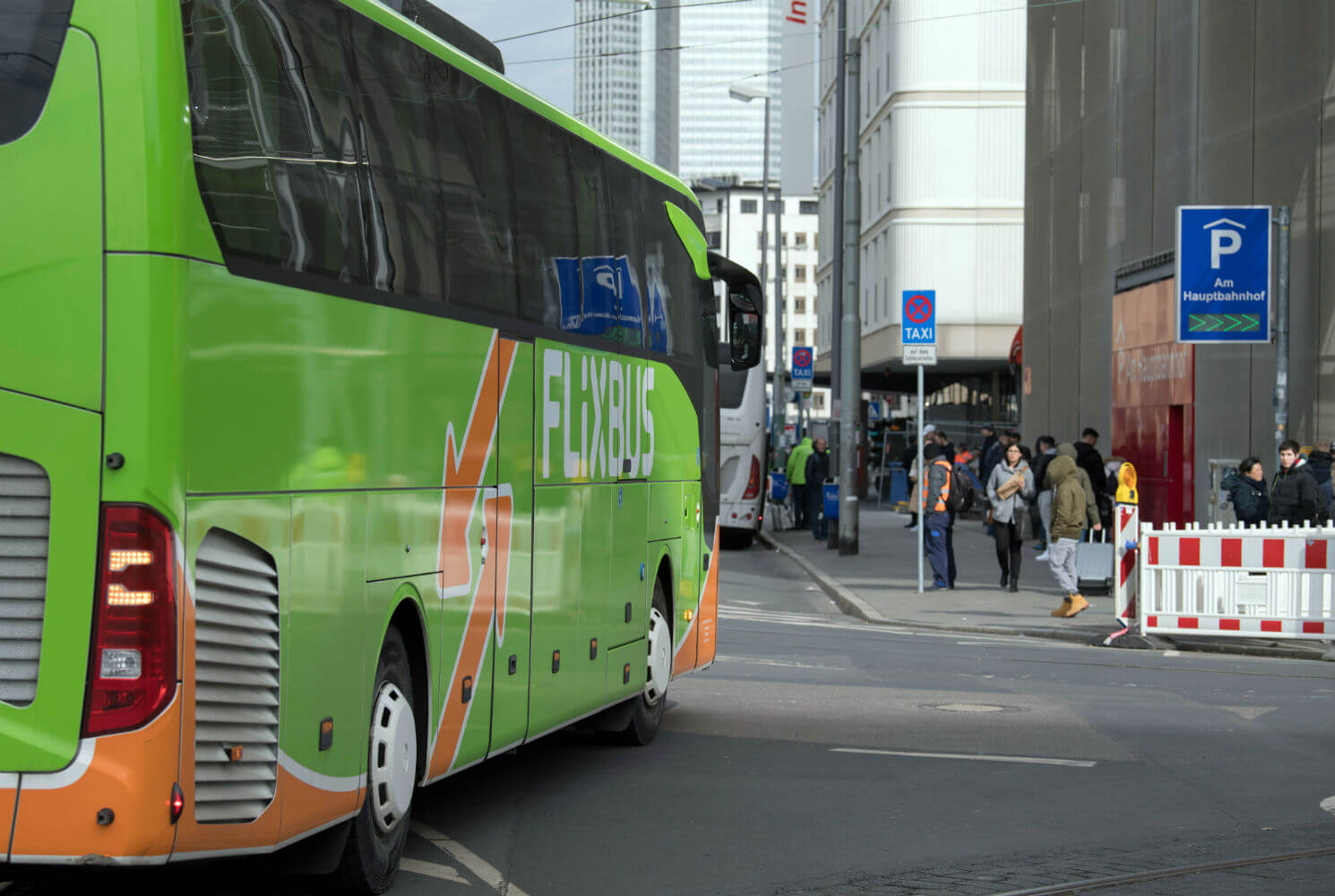 автобусна зупинка FlixBus
