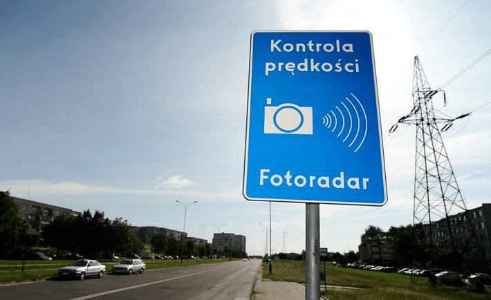 фоторадари на польських дорогах