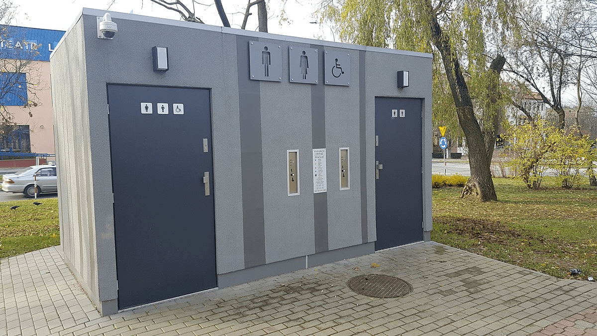 общественные туалеты в польских городах