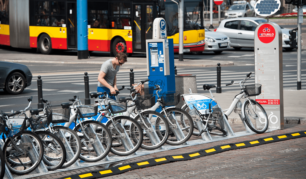 Велосипеди на прокат в Польщі