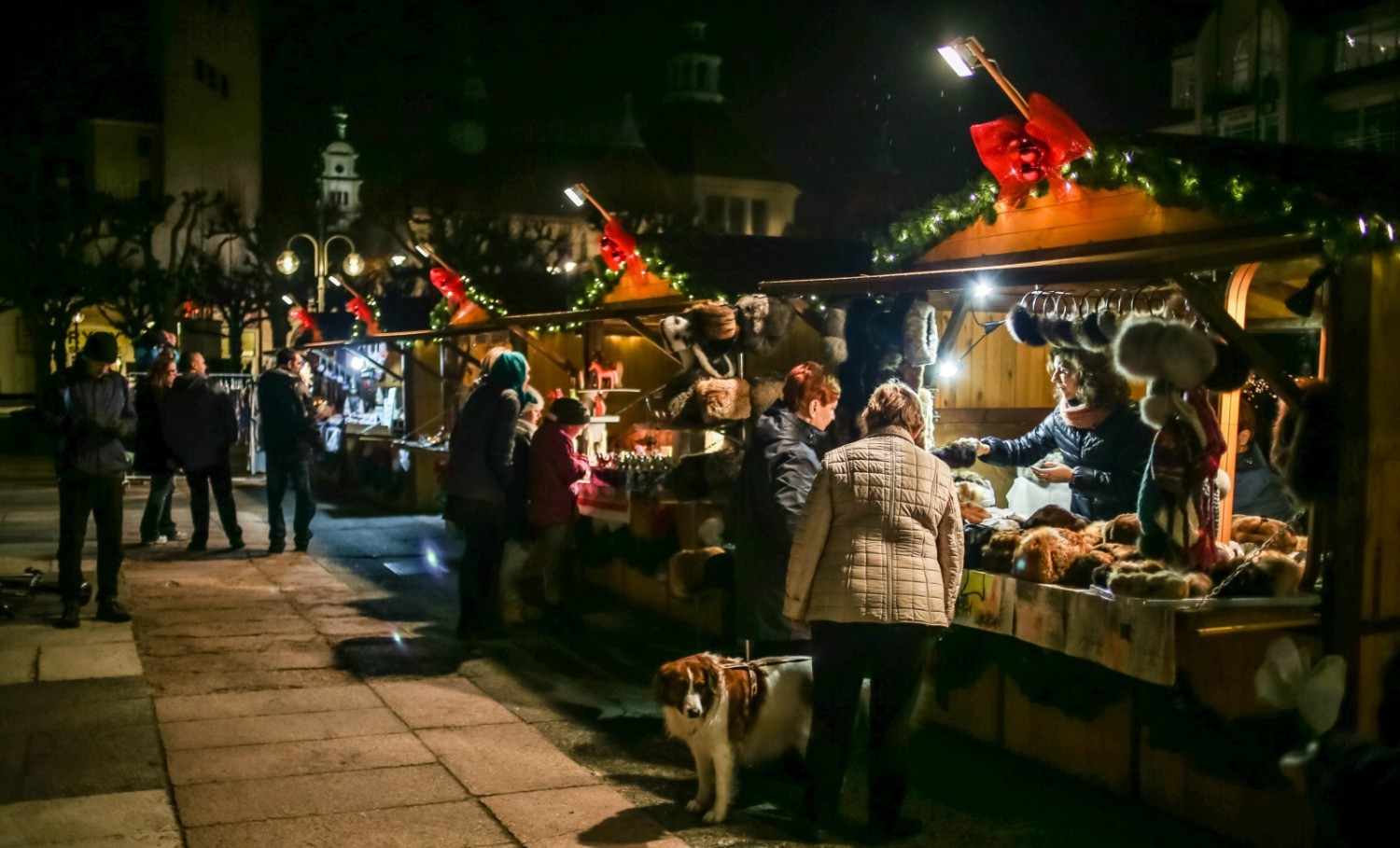 Рождественская ярмарка в Варшаве