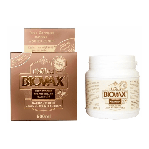 Biovax Naturalne Oleje Argan, Makadamia, Kokos