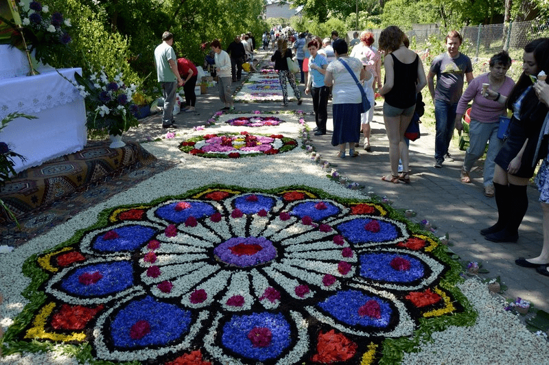 Dywany Kwiatowe Spycimierzu