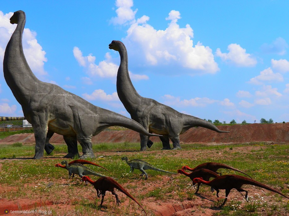 парк динозавров в польше