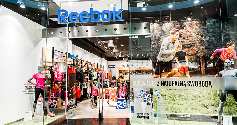 Магазин спортивных товаров в Польше Reebok (Риббок) акции, скидки, цены