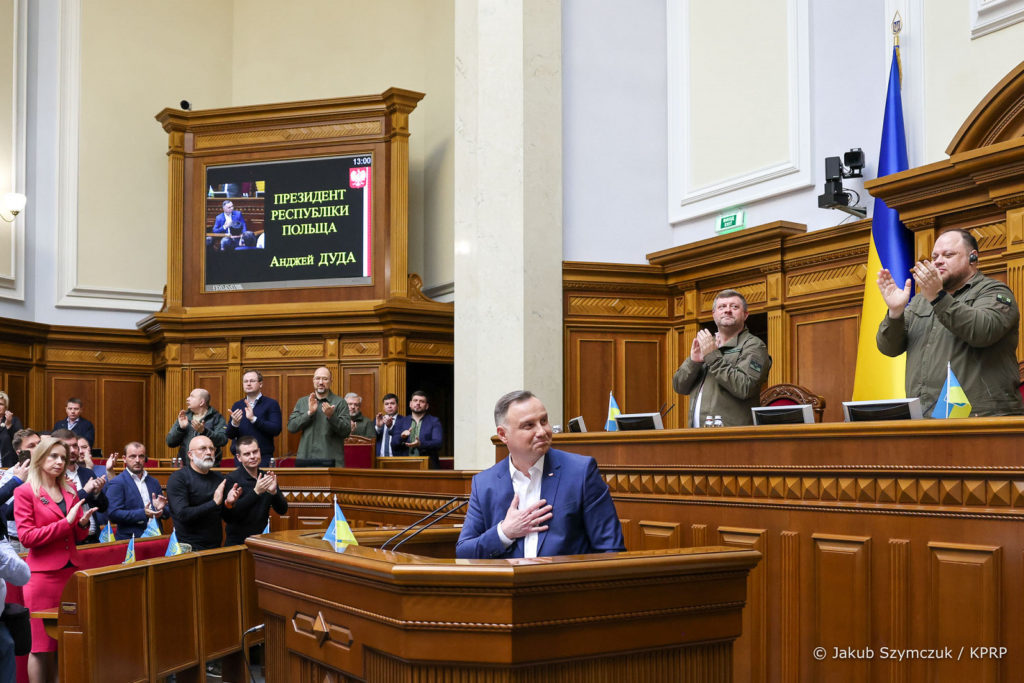 анджей дуда в верховном совете украины