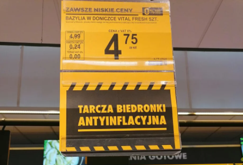 ціни на продукти в польських супермаркетах