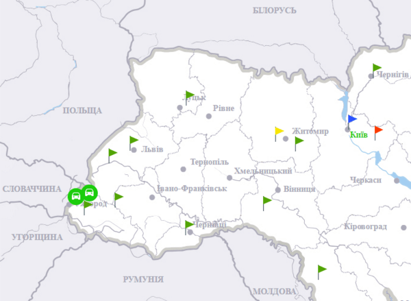 камери ДПСУ на кордоні словаччини