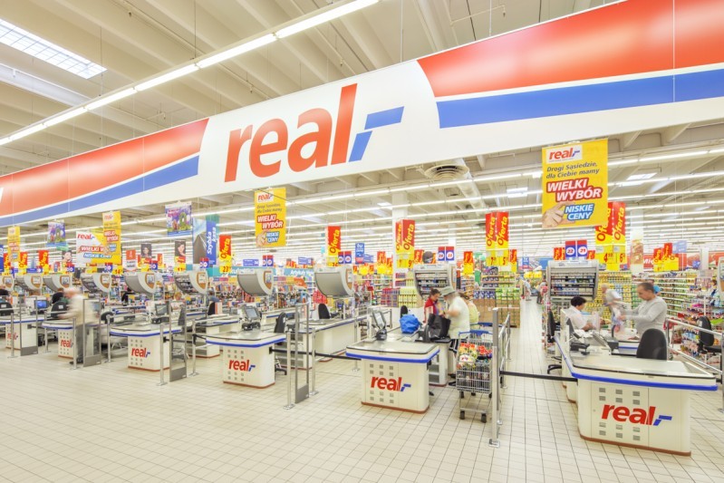 Супермаркет в Польше Real (Реал)