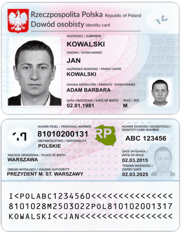 польське громадянство, довуд особісти