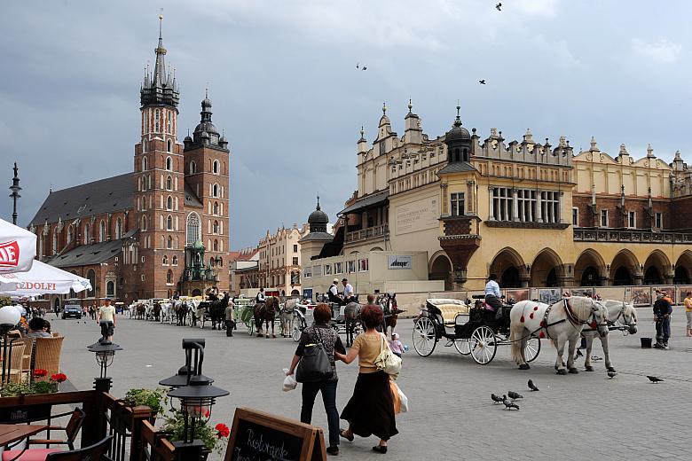 Krakow, Краків - найбільш відвідуване туристами місто