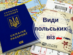 виды (типы) польских виз