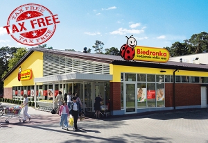 Tax-free (Такс Фри) в Бедронках (Biedronka) 