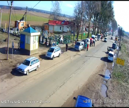 черга на кордоні до польщі, камери на кордоні