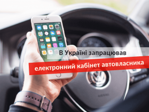 электронный кабинет автовладельца