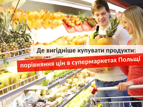 ціни на продукти в Польщі