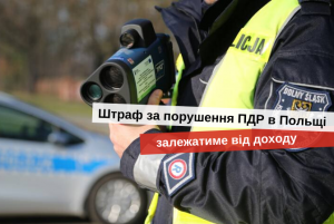 штрафы за нарушение ПДД в польше