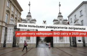 Рейтинг лучших университетов Польши в 2020 году