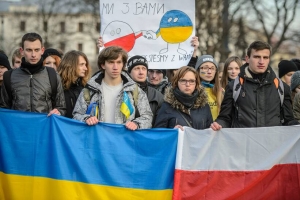 украинские беженцы в польше 2023