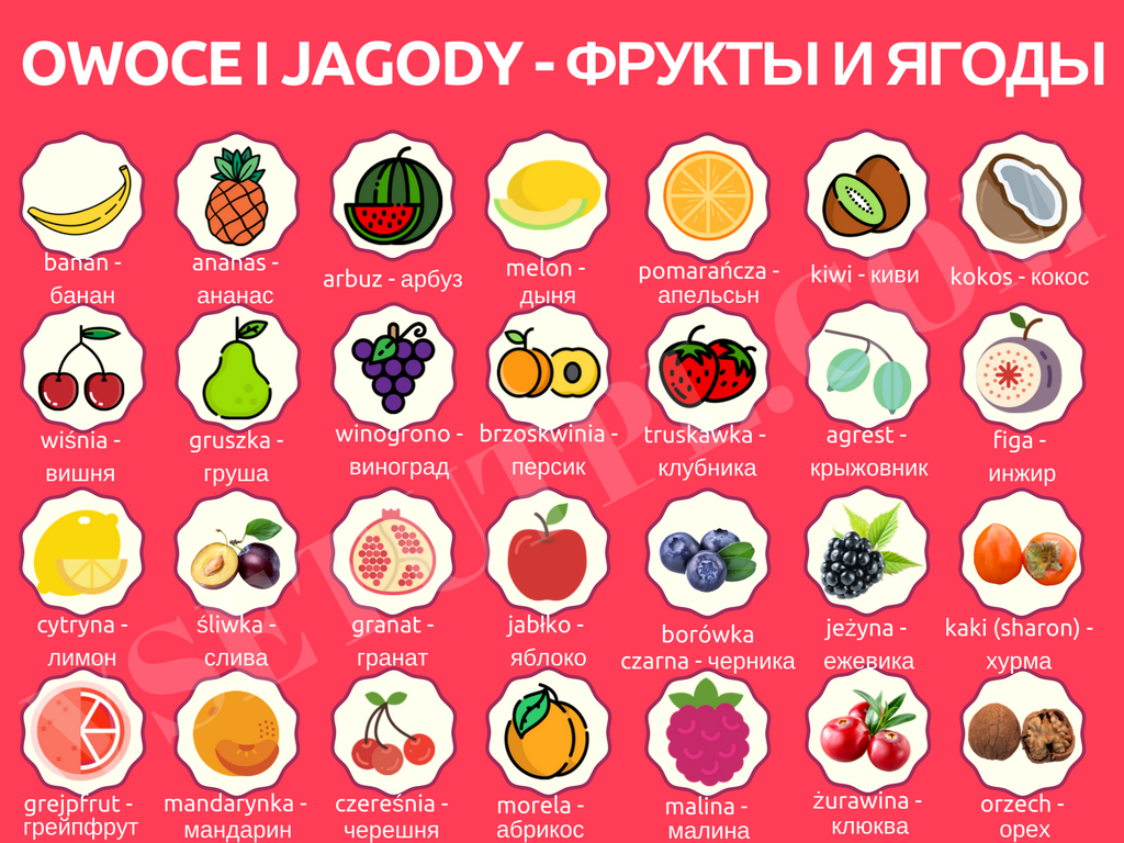 фрукты