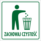 zachowaj czystość