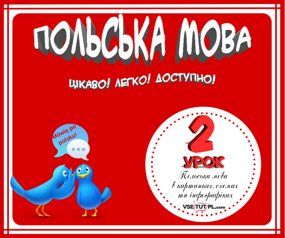 польська мова самовчитель, уроки польської мови онлайн