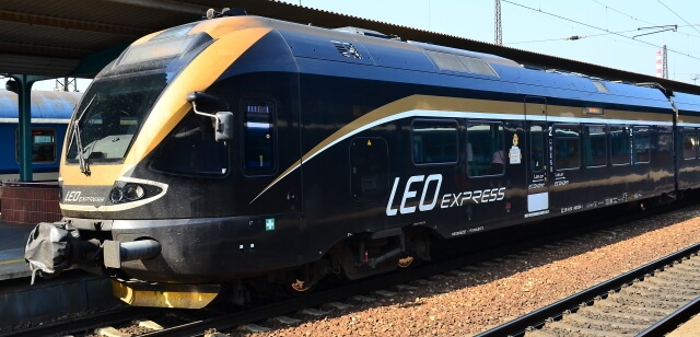 Поїзд Мостиська-Краків-Прага від Leo Express