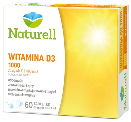 Naturell Witamina D3 1000
