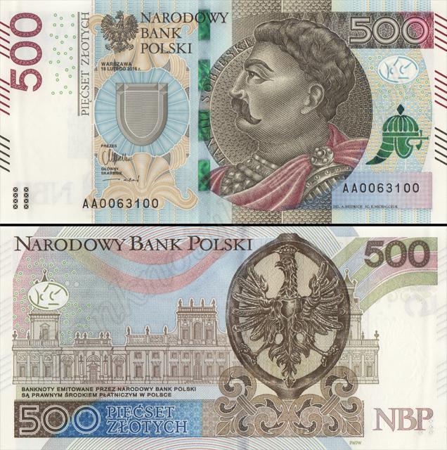 500 złotych
