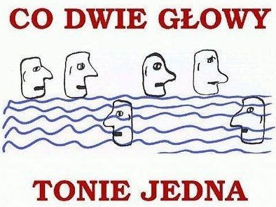 co dwie głowy, to nie jedna