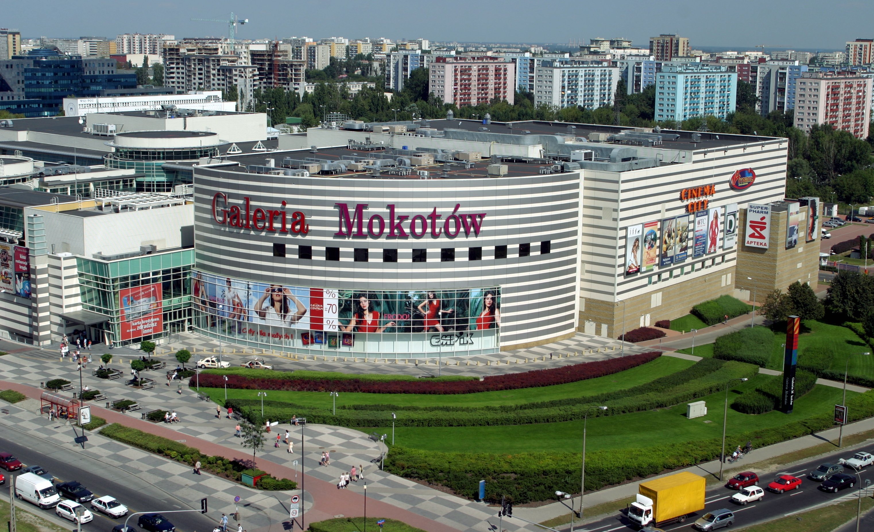 Торговый центр (Centrum Handlowy) Галерия Galeria в Польше Galeria Mokotów (Галерия Мокутов) акции, скидки, цены