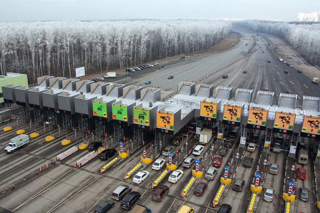 первая платная дорога к границе с польшей