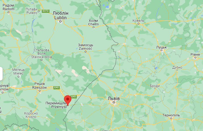 консульства украины в польше карта