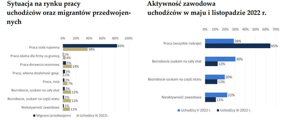 робота для біженців з україни в польщі 2023
