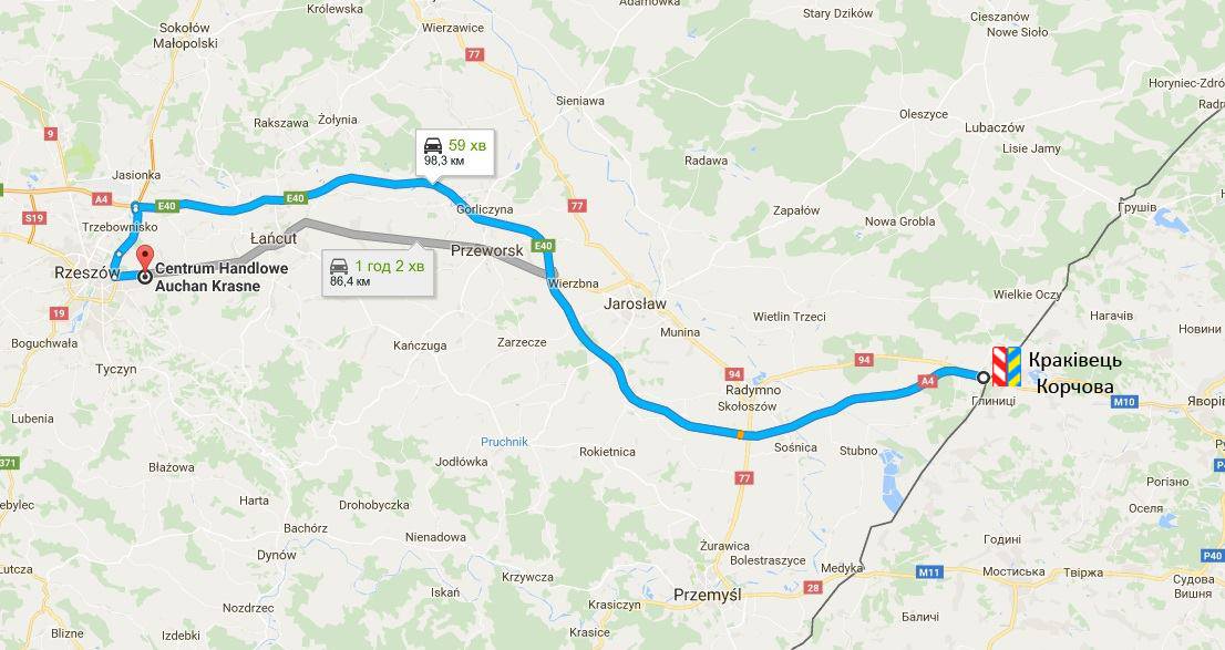 закупи в польщі, ашан жешув знижки