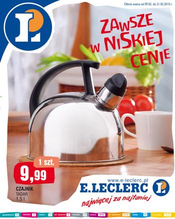елеклерк газетка польша, gazetka e.leclerc, газетка пл