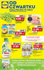 газетка пл, газетка лидл польша, gazetka lidl