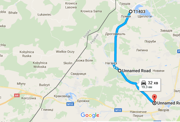 дорога до грушева