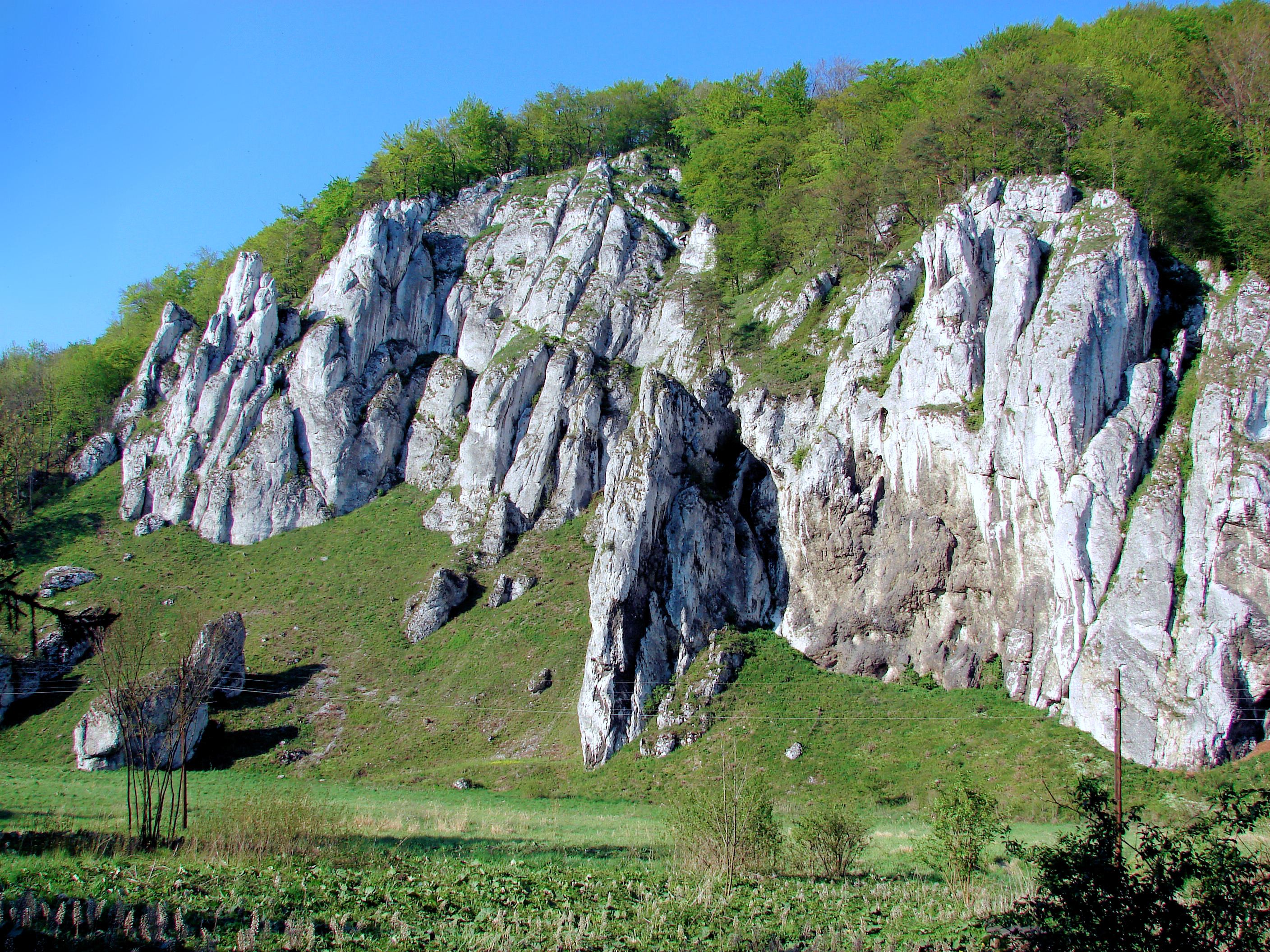 Краківсько-Ченстоховська Юра (Jura Krakowsko-Częstochowska), скелелазіння в Польщі, туризм, екстремальний спорт в Польщі