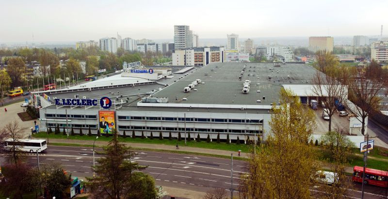 супермаркет Елеклерк в Люблине в Польше