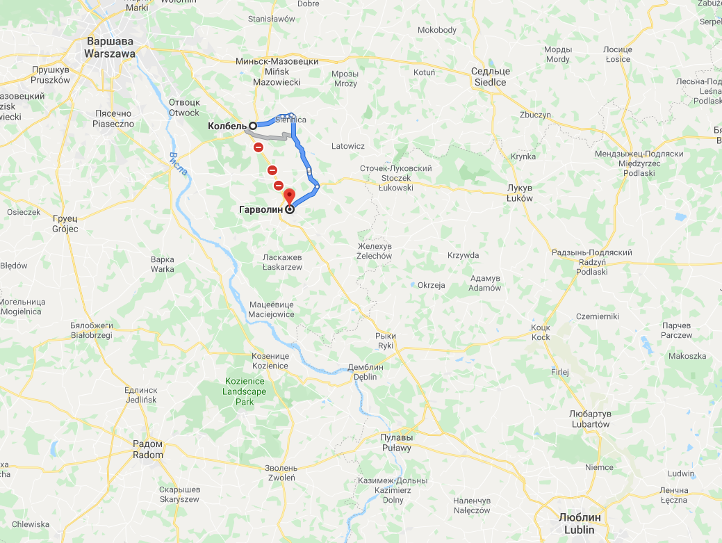 трасса Люблин-Варшава, ремонт дорог в польше