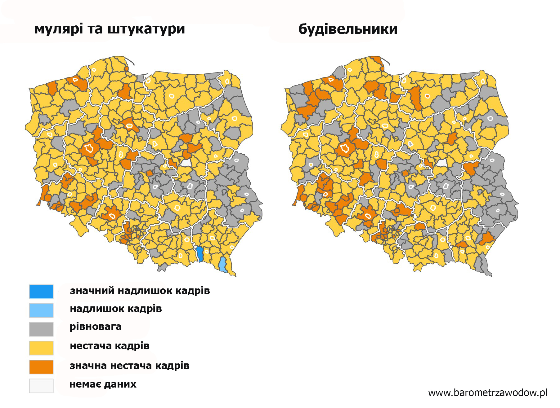 перечень профессий в польше в 2020 году