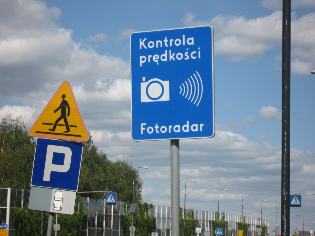 штрафи на основі фоторадарів в польщі
