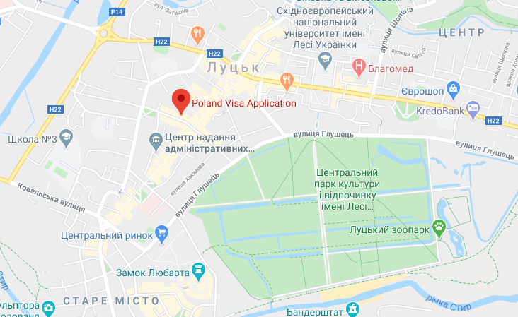 візовий центр польщі в луцьку податись на візу