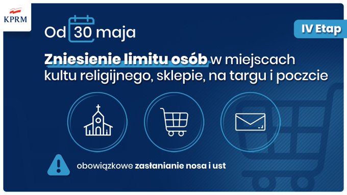какие заведения открыты во время карантина в польше