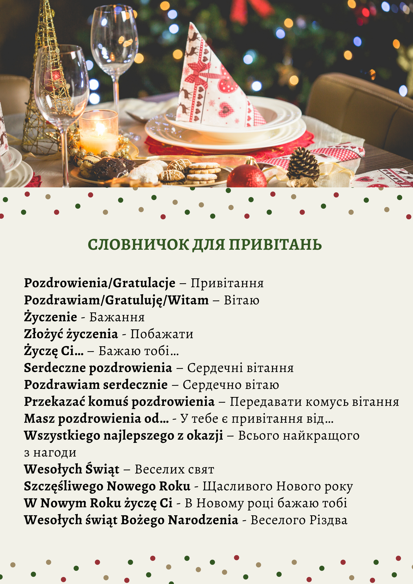 картинки на польській мові