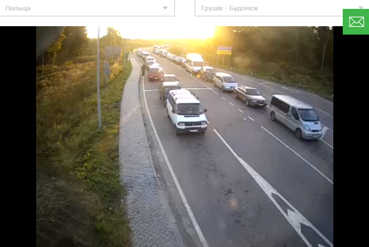 черга на кордоні грушів