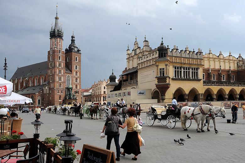Krakow, Краков - наиболее посещаемый туристами город
